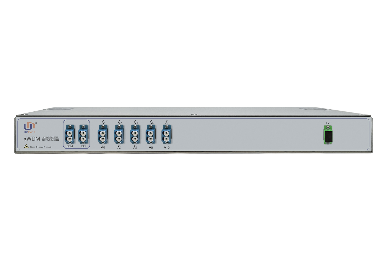 Фото 1 - CWDM-мультиплексор/демультиплексор одноволоконный 5-канальный с выделением канала КТВ