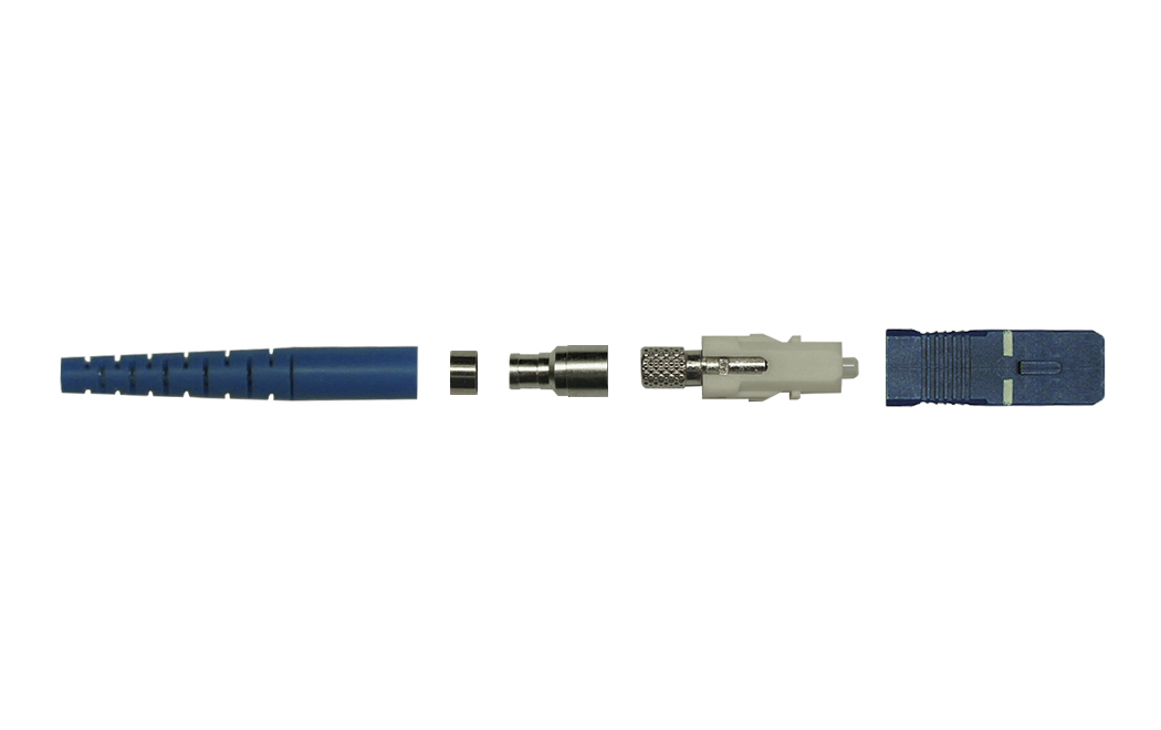 Неразъемный оптический коннектор SC/UPC, одномодовое волокно 3.0 мм