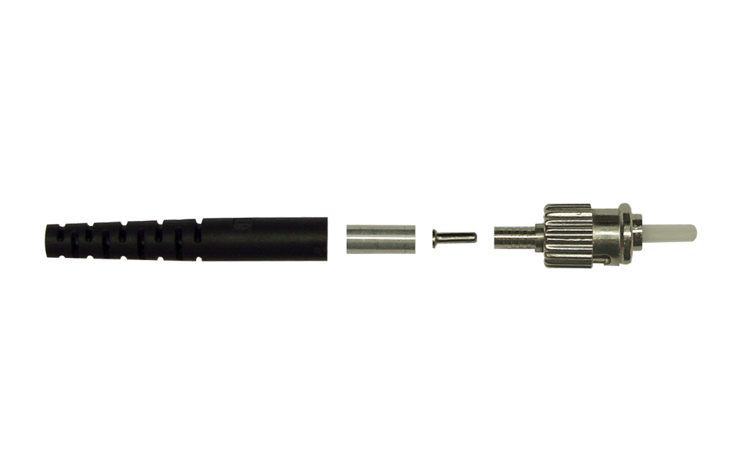 Неразъемный оптический коннектор ST/UPC, многомодовое волокно 3.0 мм