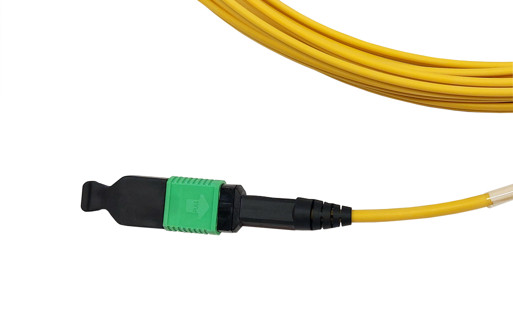 Фото 2 - Оптический коммутационный шнур MPO-LC/UPC OS2