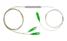 Оптический сплиттер PLC 1×2 (стальная трубка, LC/UPC, L*1м, d*0.9мм)